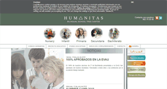 Desktop Screenshot of humanitastrescantos.com